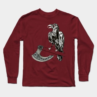 d20 Raven Long Sleeve T-Shirt